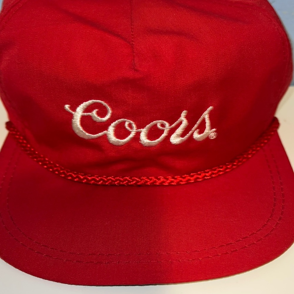 Vintage Coors Golf Hat 80's - Picture 2 of 6